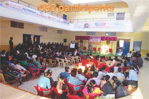 Students get opportunities to welcome meet and interact with high profile dignitaries